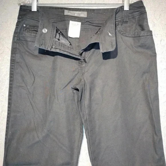 Denver Hayes Women's Curvy Black Stretch Jeans Size  10 x 30 - Picture 3 of 13